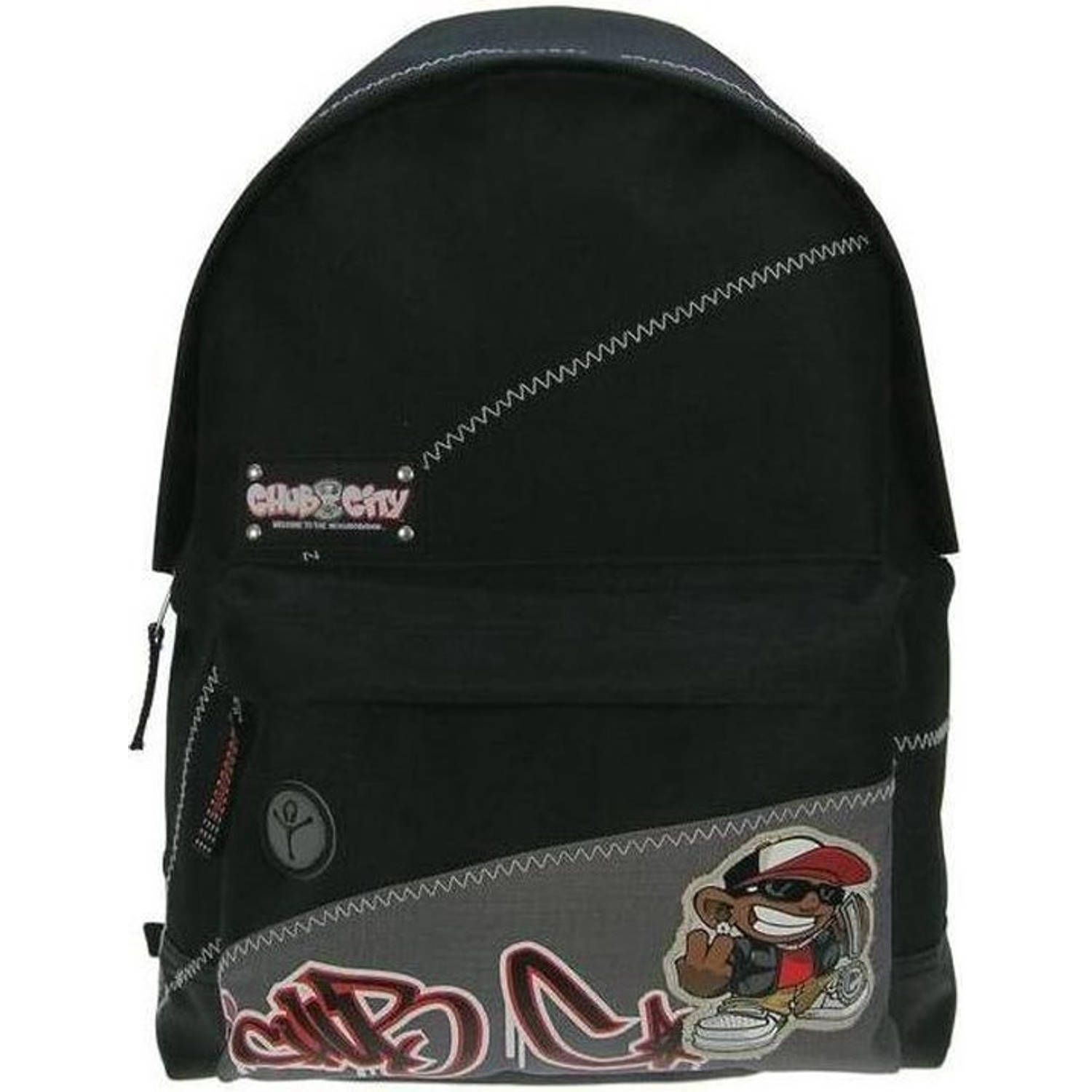Benza Chub City Schoolrugzak - Polyester - Multi Colour - 2023