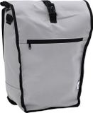 vidaXL Fietstas Grijs Polyester 34 x 16 x 59 cm