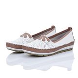 Gemini Leren Ballerinas mocassins voor dames 382649-01