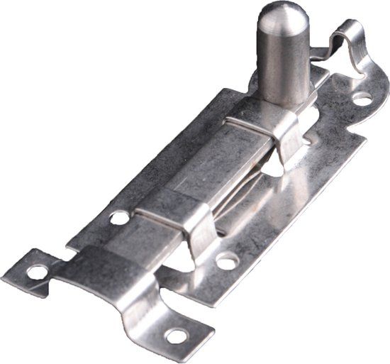 Waelbers Schuifje vlak 60 mm RVS-304