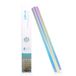 LOKLIK vinyle holographique permanent, couleur argent, 1 rouleau, 30,5 x 90 cm