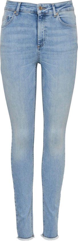 ONLY ONLBLUSH LIFE MID SK ANK RAW REA306 Dames Jeans - Maat L X L34