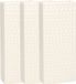 Gerimport Waterverdamper - 6x - creme wit - keramiek - 400 ml - radiatorbak luchtbevochtiger - 7,4 x 17,7 cm