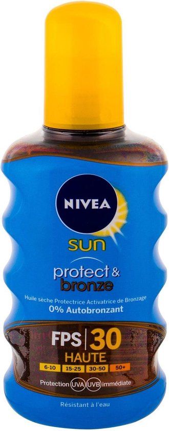 NIVEA Sun Protect & Bronze Oil Spf 30 200ml
