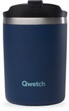 Qwetch Travel mug Geïsoleerd - Matt Nachtblauw