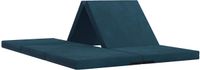 vidaXL Vouwbare Sofa Bed 140 x 67 x 15 cm Blue