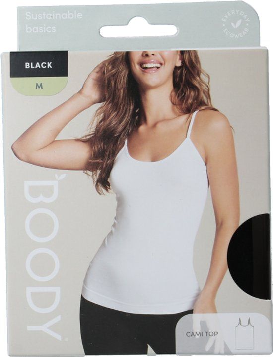 Boody Cami Top Zwart M