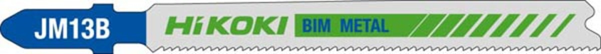 HiKOKI lames de scie sauteuse JM13B (5 pc)