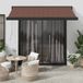 Maison Exclusive - Store automatique, brun, 350x250 cm