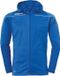 Uhlsport Stream 22 Trainingsjas Met Capuchon Kind Azuur Blauw-Wit Maat 164