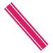 Ambiance Sticker Autokap Stripe, Racing Sticker Body Side Stripe Decal, Dak Rok Bumper Stripe Decal Vinyl, Gemodificeerde Stripe Decal Car Decor Fuschia - 1 Stuk 124 cm
