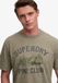Superdry Wild Frontier T-shirt Homme Coton Olive Green Marl Taille L