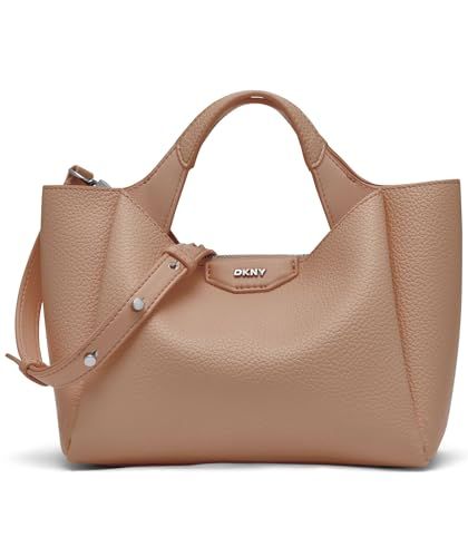 DKNY Willa Mini Satchel, 100% polyurethaan, dames, S, Cappuccino, Small