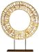 Anna's Collection Couronne LED sur Pied 1200 Lampes Flash Métal 36 x 8cm, Classique Chaud