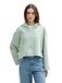 Tom Tailor Denim Oversized sweatjas met capuchon en print - Maat XL - Fresh Mint Green