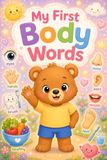 My First Body Words: Toddler Body Vocabulary Book for Ages 2-5 | Cute Preschool Body Parts, First Words and Early Learning for Kids