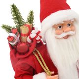 vidaXL Kerstmanfiguur - Rood - 30 cm - Polyester