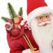 vidaXL Kerstmanfiguur - Rood - 30 cm - Polyester