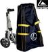 Longridge Draagtas voor golftrolley, zwart, 100% polyester