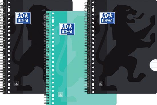 Oxford Actiepak Scratch&Win - Collegeblokken A4 - Lijn - 3 stuks