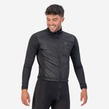 Rogelli Wadded II Winter Fietsjack Heren - Wielrenjack - Winddicht - Zwart - Maat M