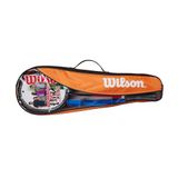 Wilson Badminton 4 PC Kit V2 1 tennisset, volwassenen unisex, meerkleurig