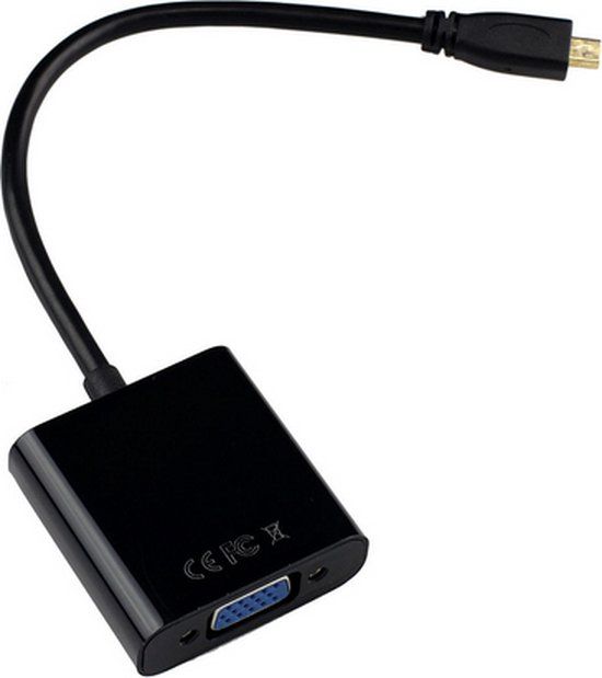HaverCo Micro HDMI naar VGA adapter kabel omvormer converter / 1080P