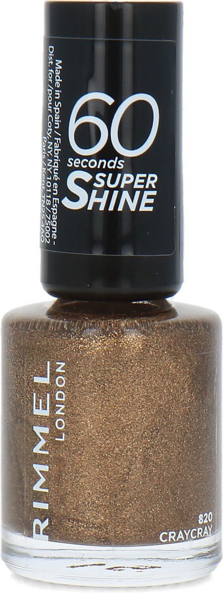 Rimmel London Rimmel 60 Seconds Super Shine Nagellak - 820 Craycray