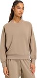 Adidas Sportswear Soft Lux Loose-Fit Sweatshirt - Dames - Beige