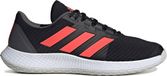 adidas ForceBounce Handbalschoenen - Volleybal - Unisex - Zwart/Rood - Maat 45 1/3