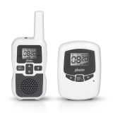Alecto DBX-80 Babyfoon - 3km Bereik - Wit/Antraciet