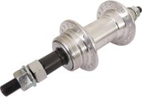 Merkloos / Sans marque TradinQ Freewheel achternaaf aluminium met vaste as - 36 gaats - Zilver