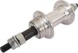 Merkloos / Sans marque TradinQ Freewheel achternaaf aluminium met vaste as - 36 gaats - Zilver