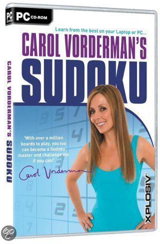X-plosive Carol Vordemans Sudoku Windows Cd Rom