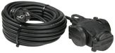 AS Schwabe Verlengkabel 16 A Zwart 10.00 m H07RN-F 3G 1,5 mm²