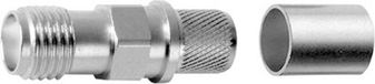 Telegärtner J01151A1061 SMA-connector Bus, recht 50 Ω 1 stuk(s)