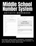 Middle School Number System Activity Workbook