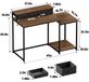 Merkloos Solidchoice - Multifunctionele Computer Bureau met Printer Plank en Opbergruimte