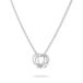 Liebeskind Berlin LJ-1618-N-45 Halsketting van roestvrij staal in zilver, 45 cm
