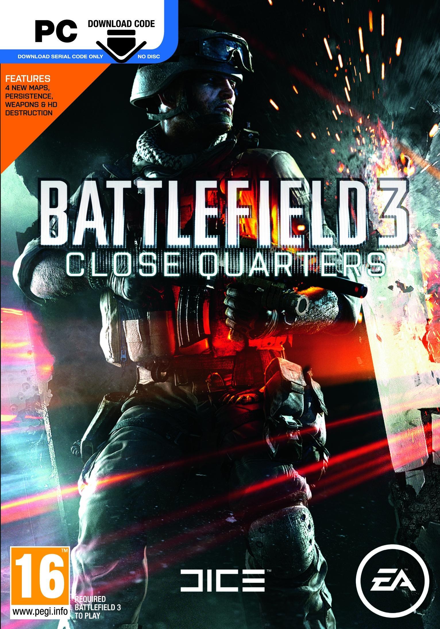 Electronic Arts Battlefield 3 - Close Quarters (DLC2 Online Code In A Box PC