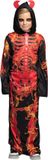 Boland - Kostuum Hellfire skeleton (10-12 jr) - Kinderen - Duivel - Halloween verkleedkleding - Horror - Duivel - Skelet