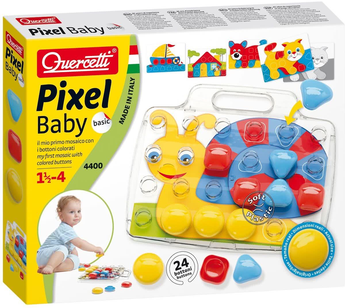 Quercetti insteek mozaiek Slak - 8007905044001