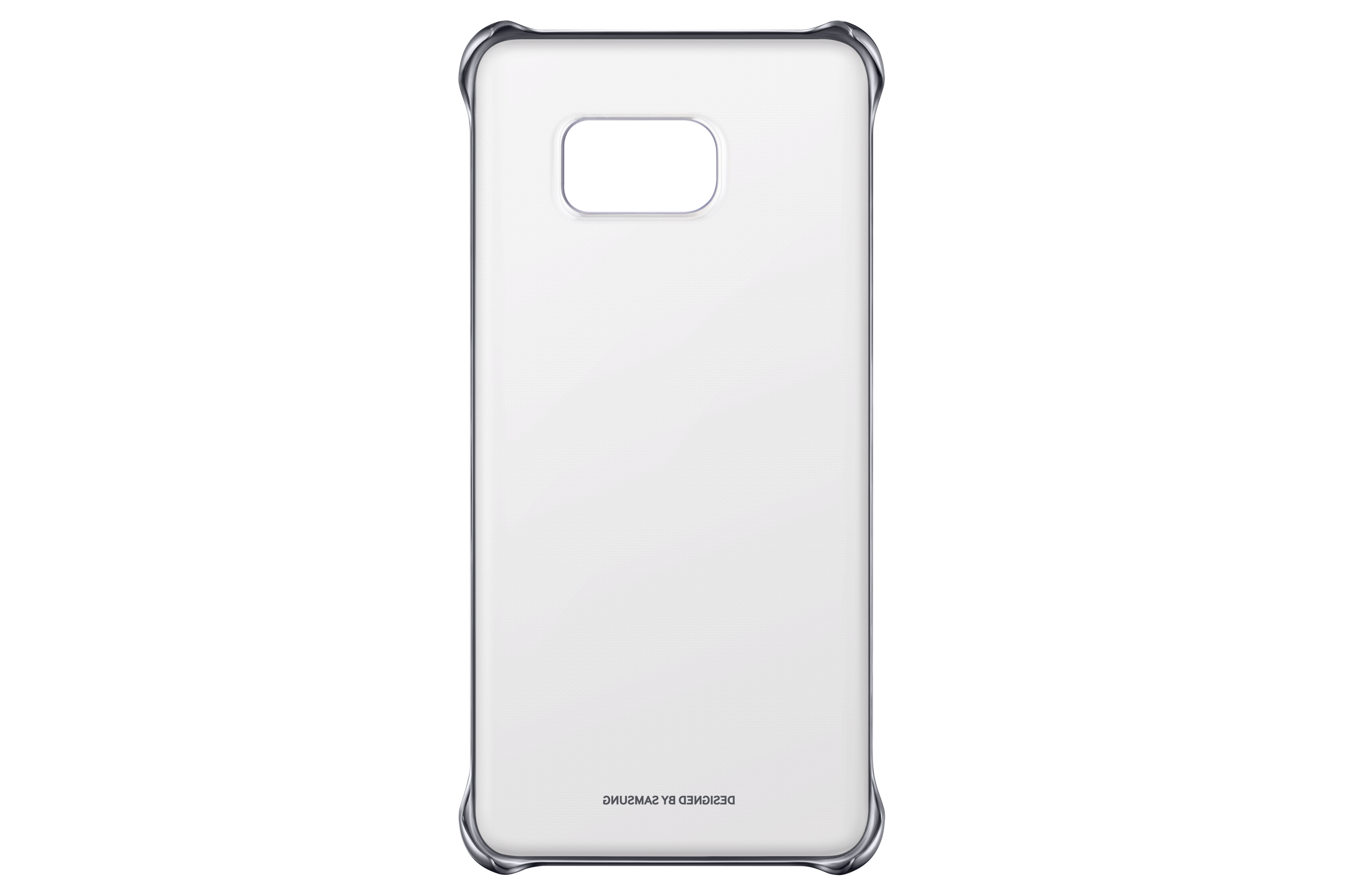 Samsung EF-QG928CSEGWW - Cover voor mobiele telefoon - transparant, zilver - voor Samsung Galaxy S6 Edge Plus