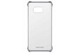 Samsung EF-QG928CSEGWW - Cover voor mobiele telefoon - transparant, zilver - voor Samsung Galaxy S6 Edge Plus