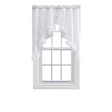 Ellis Curtain Stacey Geruffelde swag, 152 x 96 cm, wit