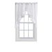 Ellis Curtain Stacey Geruffelde swag, 152 x 96 cm, wit