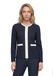 Betty Barclay Gebreid vest marine / wit
