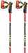 Leki Alpino Venom GS 3D Bâtons de ski Rouge vif / Noir / Jaune fluo 115 cm