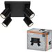 OSRAM Spot LED 4 points ELEMENTAL Plaque Noir