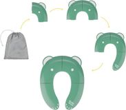 Merkloos Toiletbril voor kinderen, toilettraining, toilettrainer, wc-bril, babytoiletbril voor kleine kinderen, geschikt voor ronde en ovale toiletten